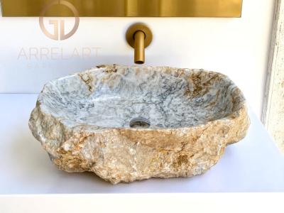LAVABO ARTESANAL DE MARMOL PEARLINE