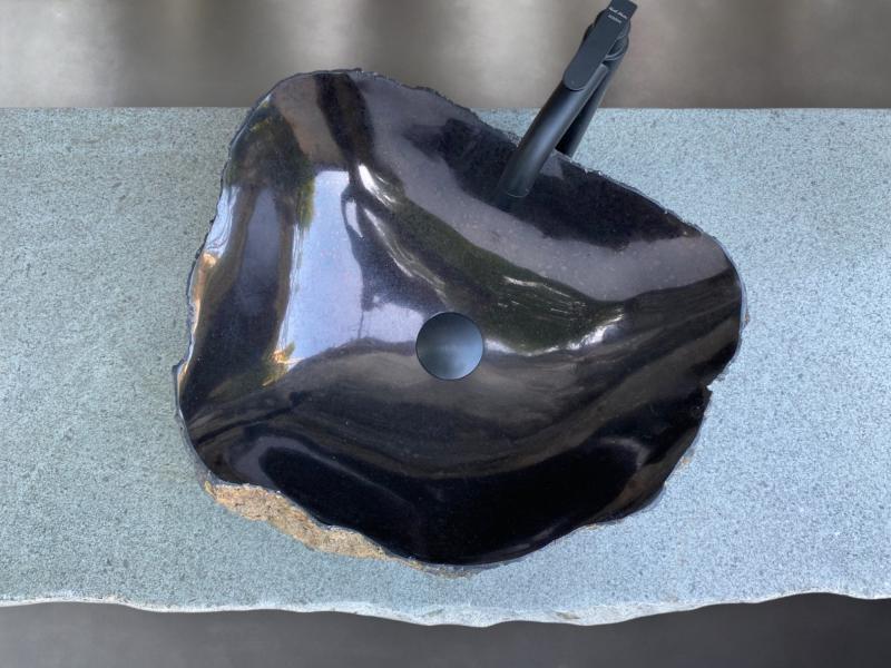 LAVABO DE PIEDRA VOLCANICA BLACK SAND