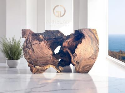 Patas Mesa Madera Maciza Uluwatu - Arrelart