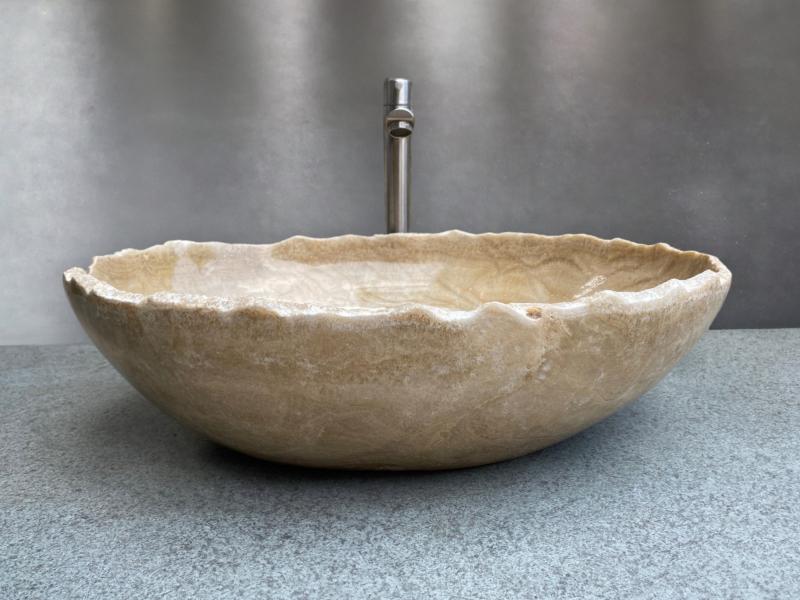 LAVABO DE PIEDRA NATURAL ONIX