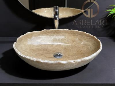 LAVABO DE ONIX TRANSLUCIDO NATURAL