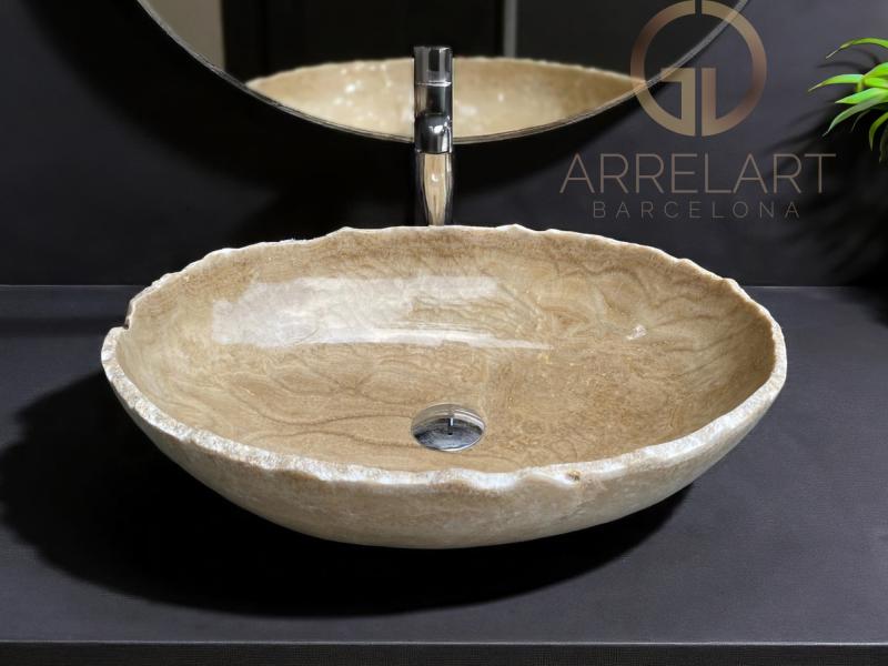LAVABO DE ONIX TRANSLUCIDO NATURAL LAVABO DE ONIX TRANSLUCIDO NATURAL