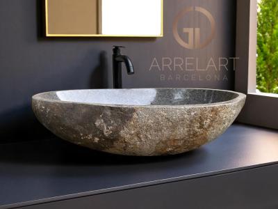 LAVABO DE PIEDRA NATURAL SUAVE VANDA
