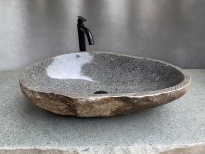 WASHBASIN IN GLOSSY POLISHED STONE VANDA