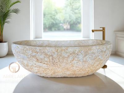 FREESTANDING STONE BATHTUB SARDINIA