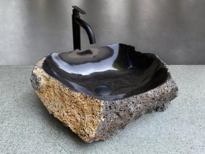 LAVABO DA APPOGGIO IN PIETRA LAVICA DIDIER