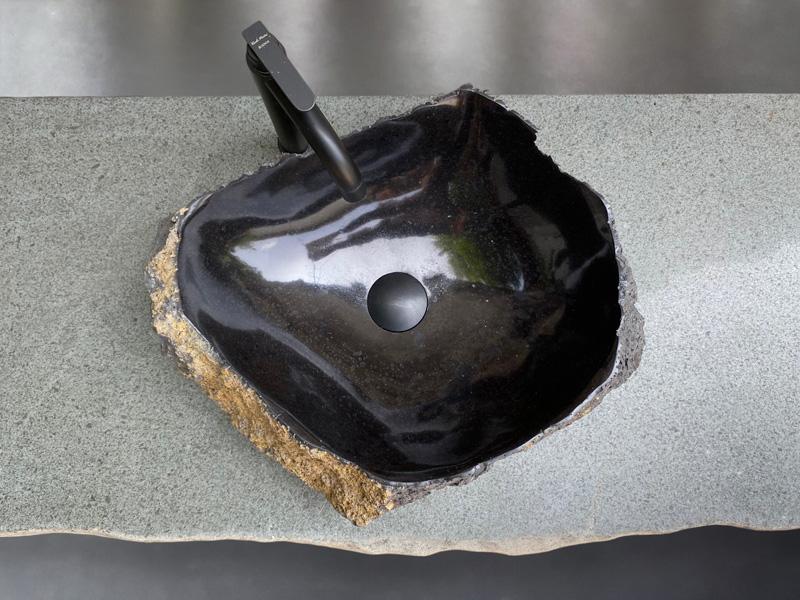 LAVABO GRIS I NEGRE DIDIER