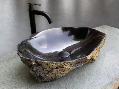 LAVABO DE PEDRA DE ROCA VOLCANICA LLAFRANC