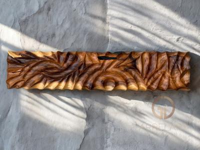 CUADRO DECORATIVO ARTESANAL DE MADERA ELVA