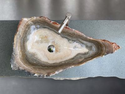 LAVABO DA APOGGIO ESCLUSIVO IN PIETRA ISOLA