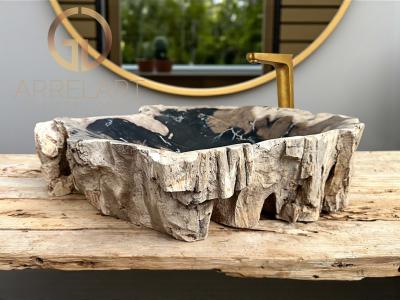 PETRIFIED WOOD SINK MAUI