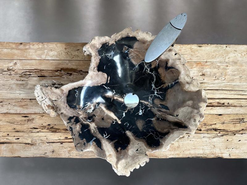 EXCLUSIVE PETRIFIED WOOD SINK MAUI