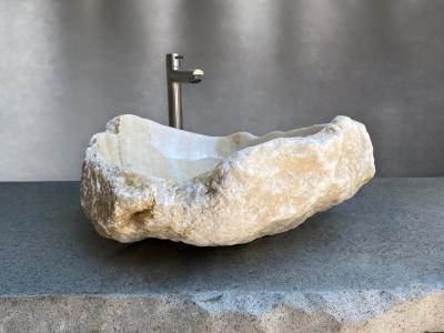 Weiße Steinwaschbecken kaufen Rom