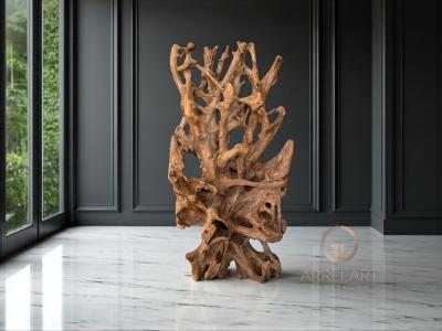 ESCULTURA DE MADERA ZEUS