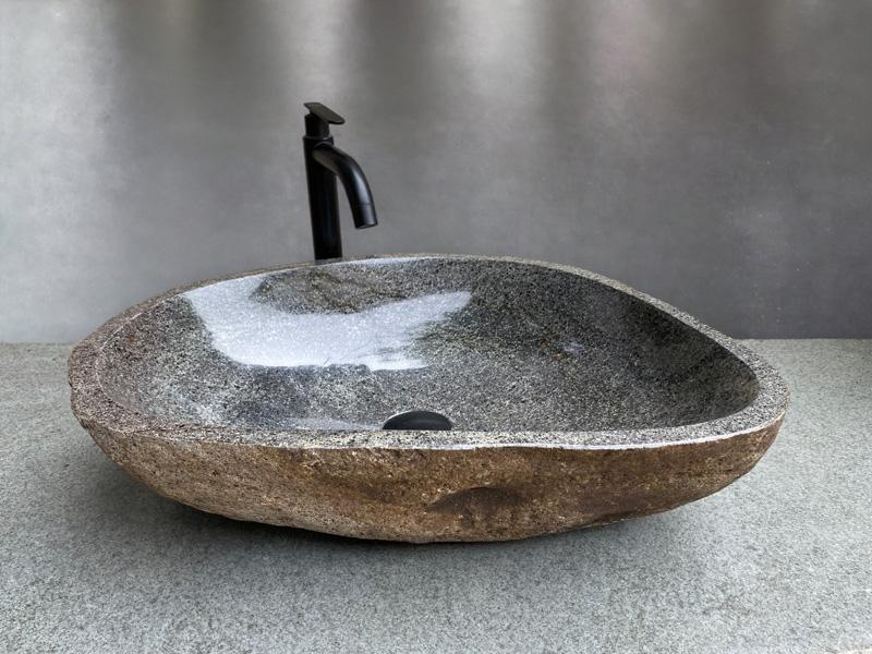 LAVABO DA APPOGGIO IN PIETRA CON COLORI UNICI DOHA