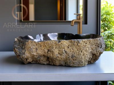 LAVABO DE ROCA VOLCANICA CHACANA
