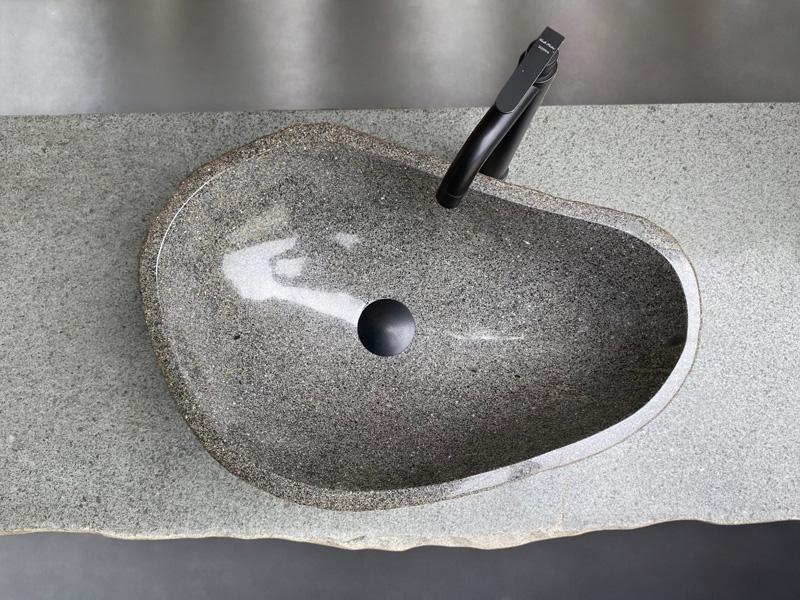 LAVABO DA APPOGGIO IN PIETRA PIETRO