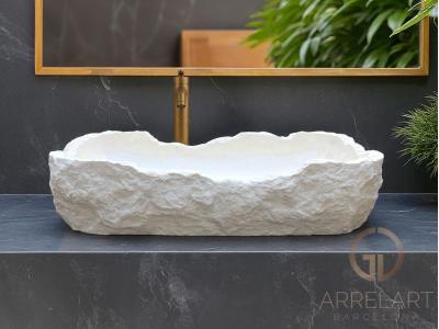 LAVABO RECTANGULAR SOBRE ENCIMERA LUGANO