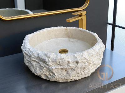 ROUND MARBLE SINK NANTES