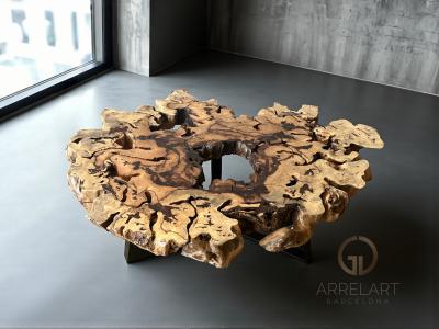 MESA NATURAL CON MADERA TROPICAL ARUBA
