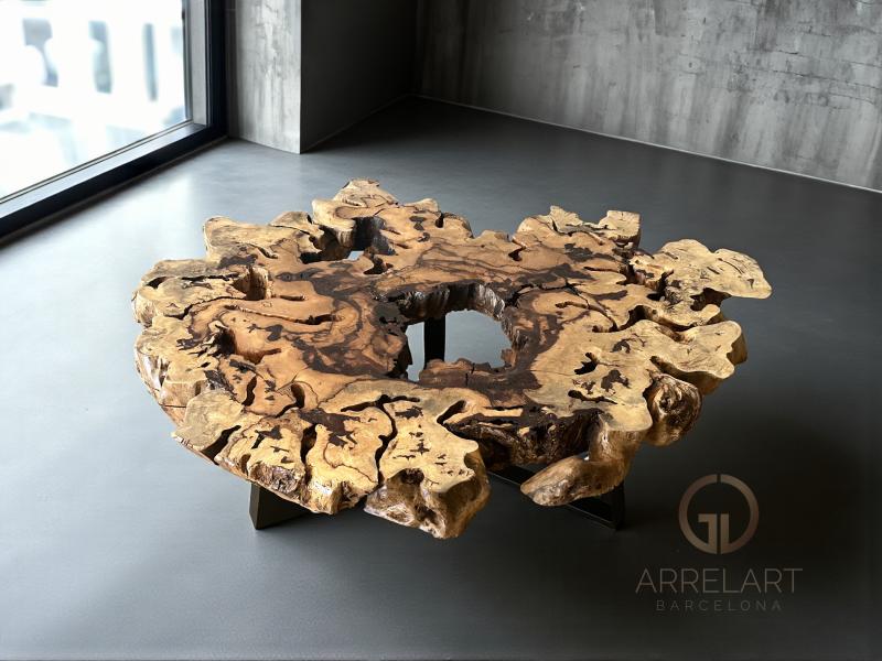 TABLE NATURELLE A L'ESSENCE TROPICALE ARUBA
