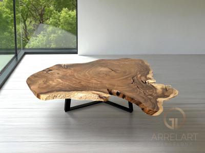 RUSTIC TROPICAL WOOD COFFEE TABLE SAN MARINO