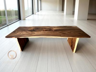 NATURAL WOOD DINING TABLE SALENTO