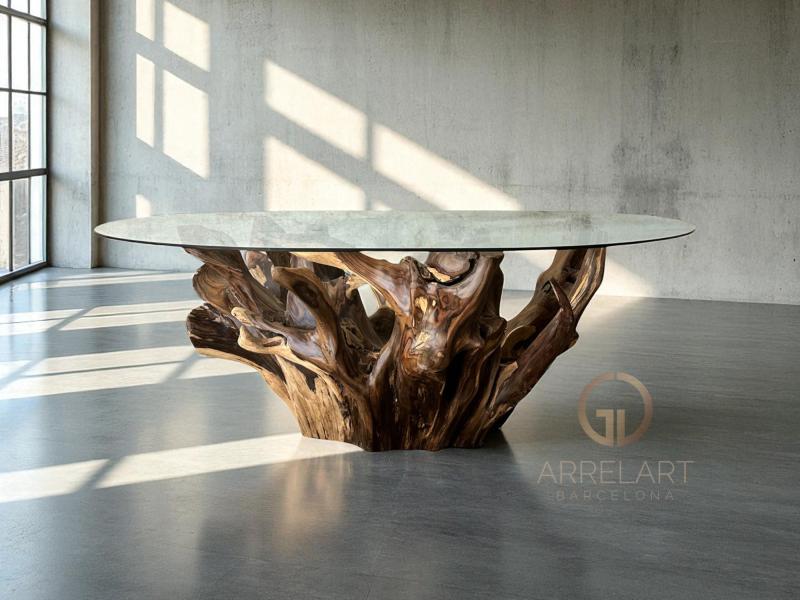 MESA DE RAIZ MADERA PARA COMEDOR MESA DE RAIZ MADERA PARA COMEDOR