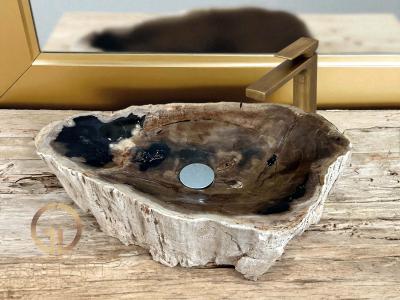 LAVABO DE MADERA PETRIFICADA GIZA