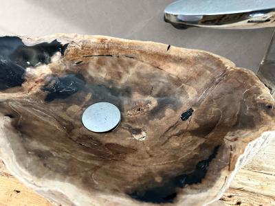 SAND COLOURED STONE WASHBASIN GIZA