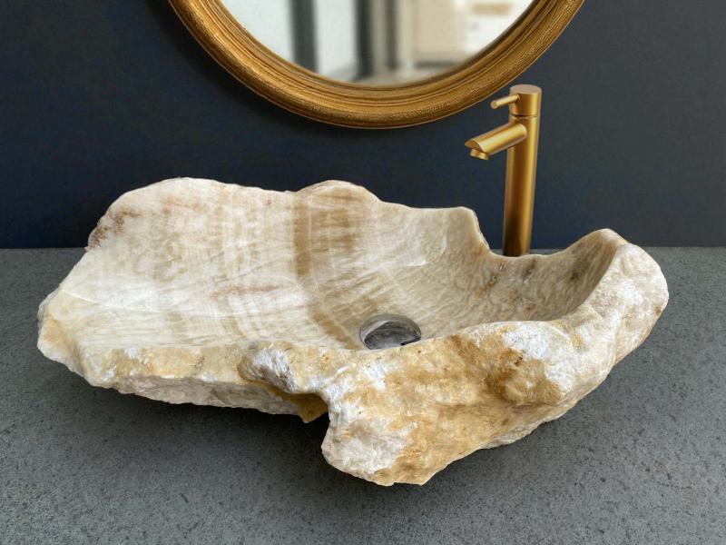 LAVABO DE ONIX CRISTALINO OLIVIER