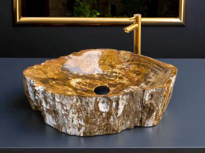 LAVANDINO IN LEGNO FOSSILE AFRICA