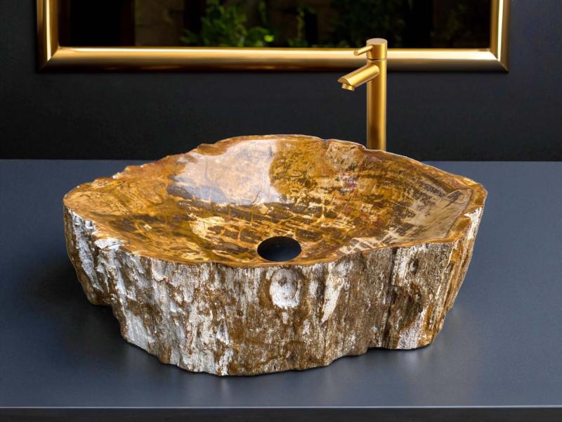 PETRIFIED WOOD WASHBASIN AFRICA PETRIFIED WOOD WASHBASIN AFRICA