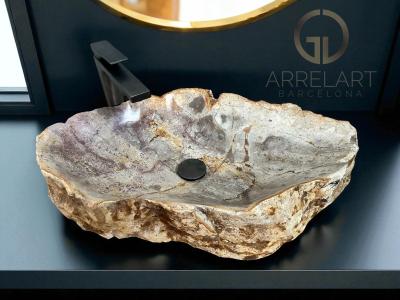 LAVABO ROCA MINERAL PANCA WARNA MARBELLA