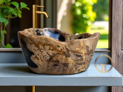 LAVABO DE MADERA FOSILIZADA PARIS