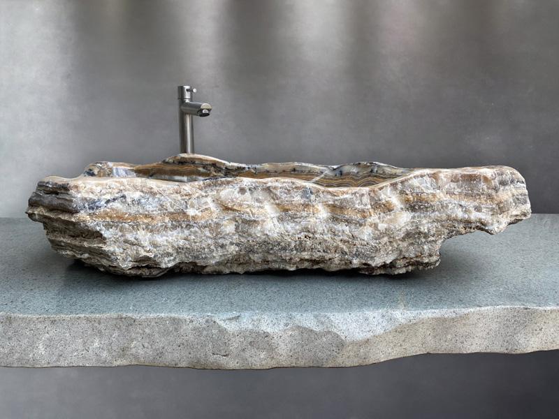 LARGE STONE WASHBASIN