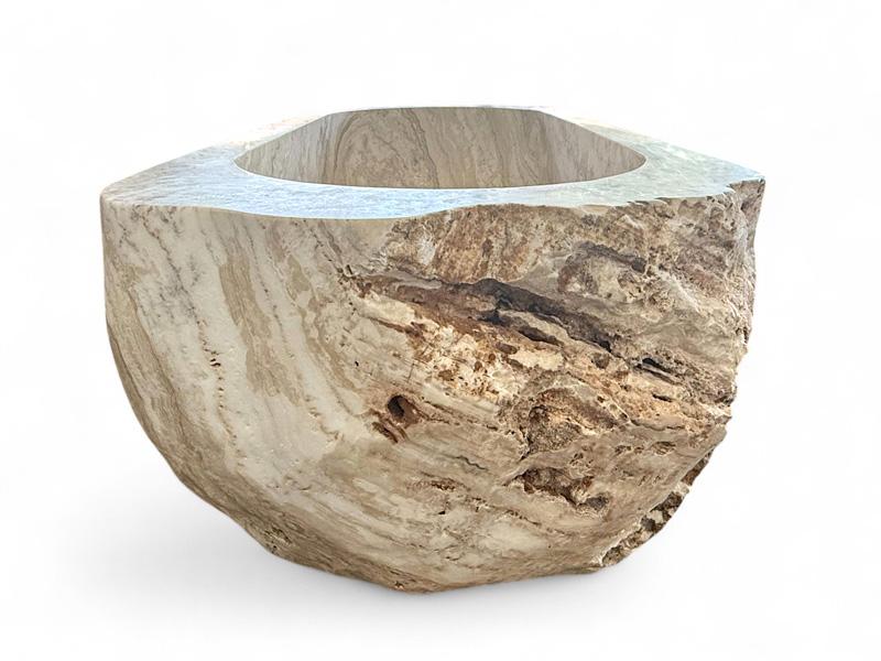 LUXUS-BADEWANNE MIT NATURLICHEM DESIGN SAHARA
