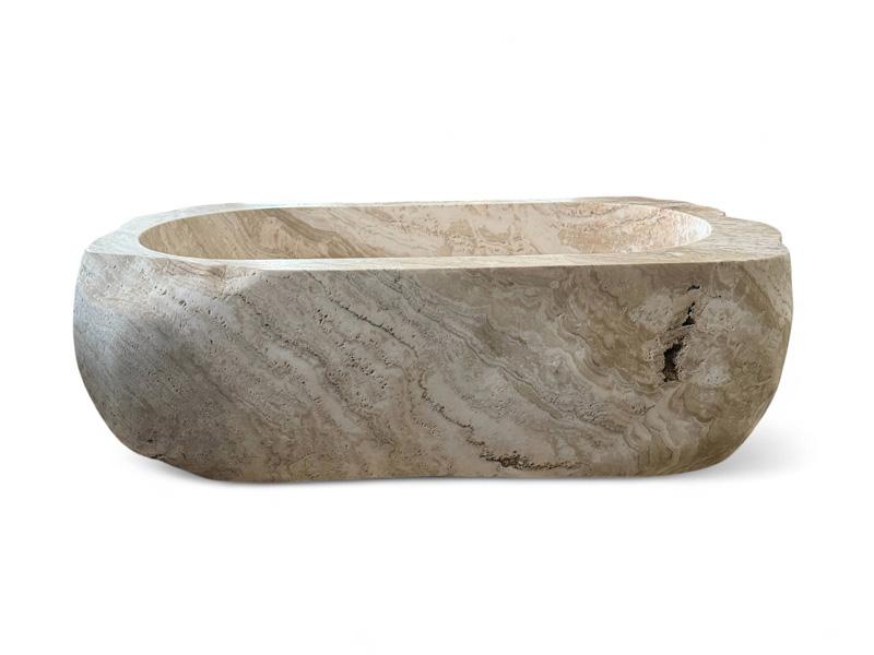 BADEWANNE AUS NATURSTEIN SAHARA