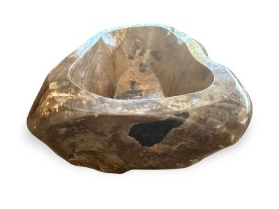 BADEWANNE AUS FOSSILEM STEIN THE TREASURE
