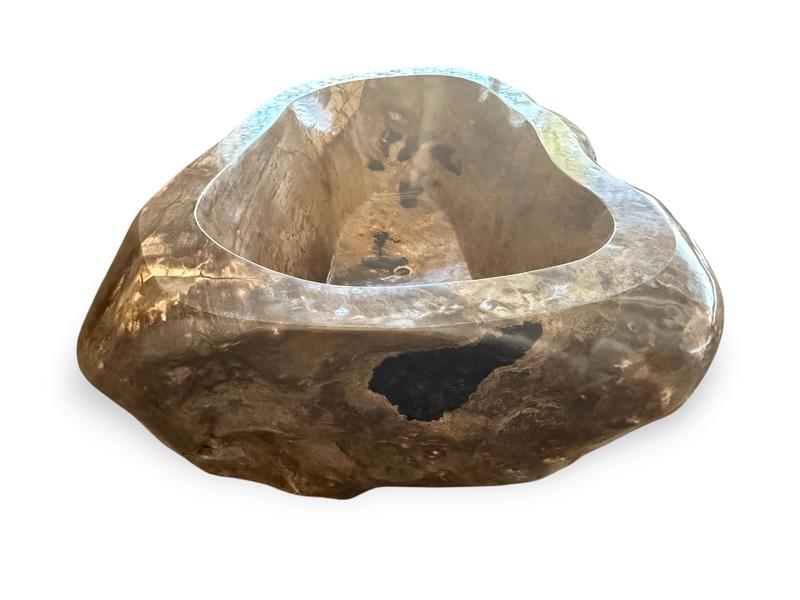VASCA IN PIETRA FOSSILE THE TREASURE
