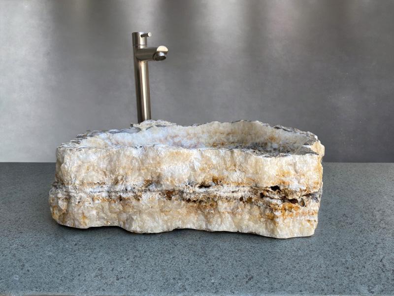 LAVABO DE PIEDRA MARRON EVAN