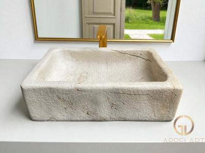 ANTIKES STEINWASCHBECKEN WILDER