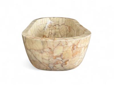 BUY STONE FREESTANDING BATHTUB POSITANO