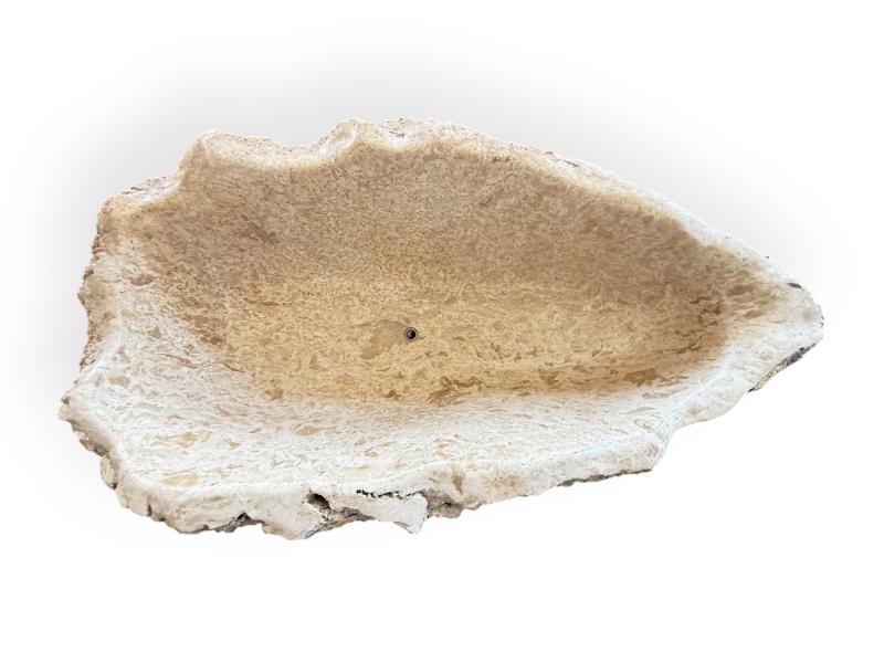 FREISTEHENDE BADEWANNE AUS NATURSTEIN NAVONA