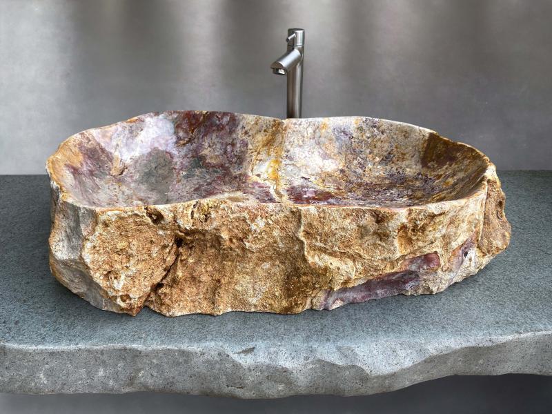 LAVABO EXCLUSIVO DE PIEDRA NATURAL