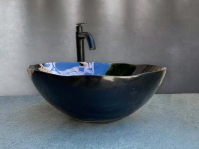 Weißes und Braunes Waschbecken Singapur - Arrelart