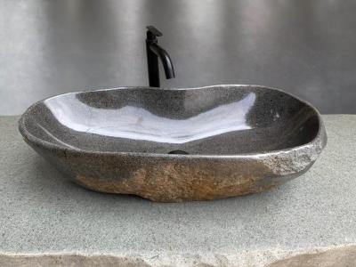 LARGE WASHBASIN IN NATURAL STONE LEO