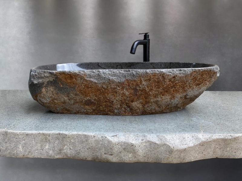 BUY LARGE NATURAL STONE SINK LEO