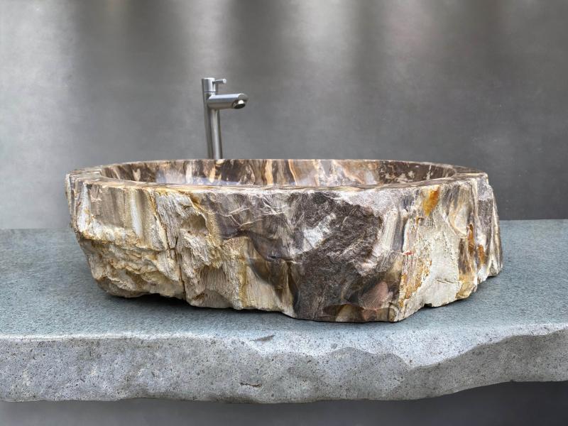 WASCHBECKEN MIT NATURFARBEN GIANNI