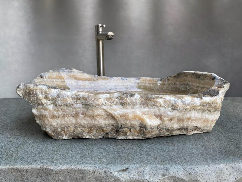 ONYX STONE WASHBASIN DO MAR - ARRELART